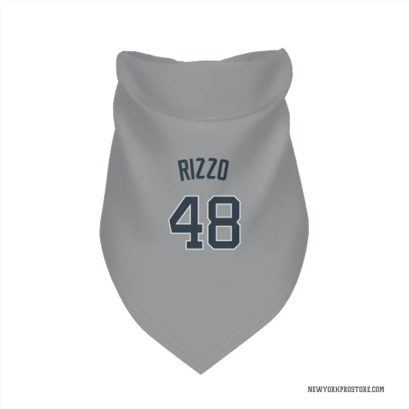 Anthony Rizzo Gray New York Yankees Cat & Dog Pet Bandana