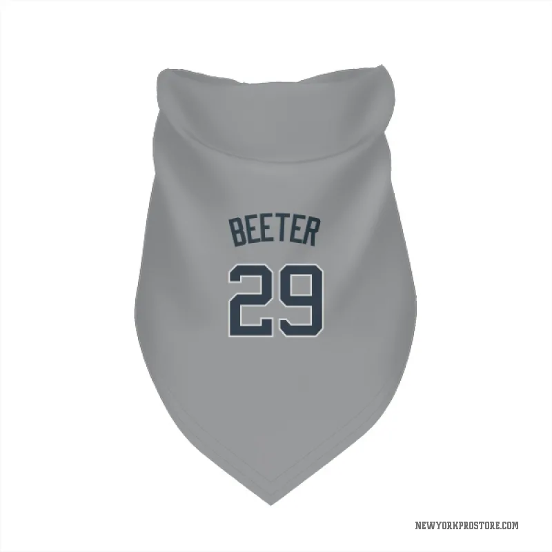 Clayton Beeter Gray New York Yankees Cat & Dog Pet Bandana