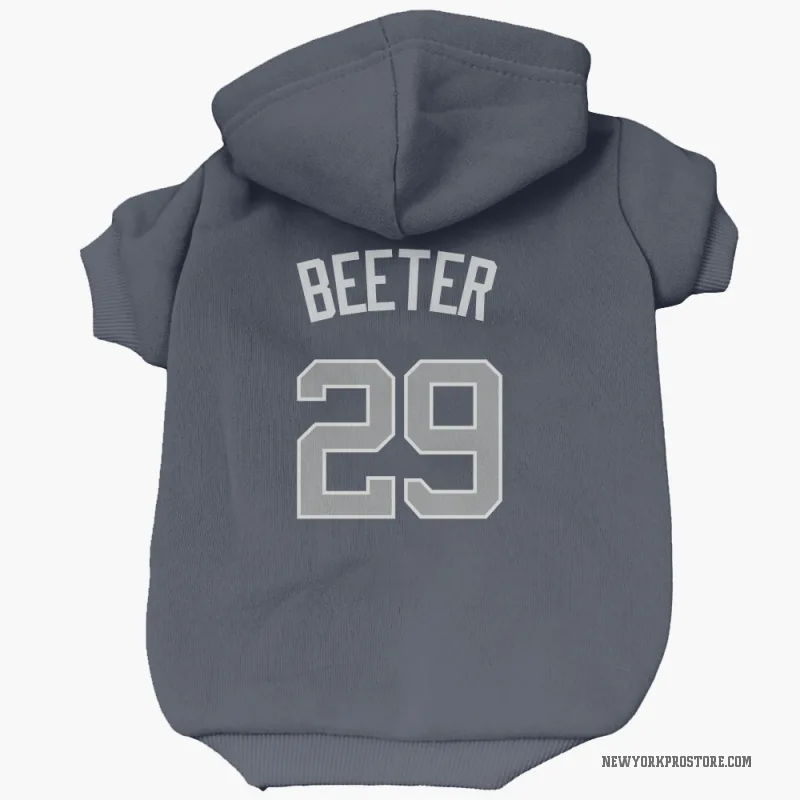 Clayton Beeter Navy New York Yankees Cat & Dog Pet Hoodie