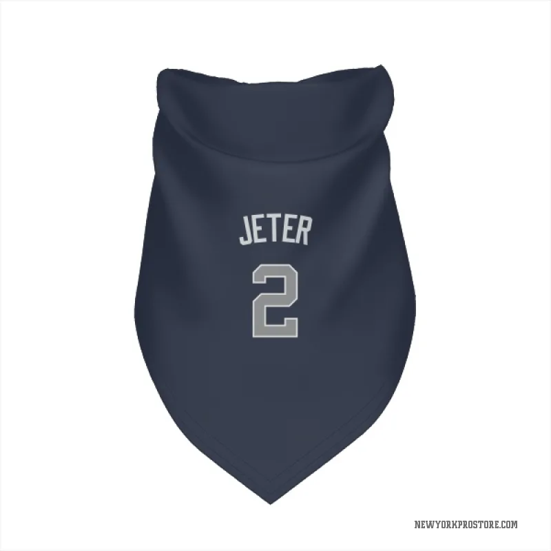 Derek Jeter Navy New York Yankees Cat & Dog Pet Bandana