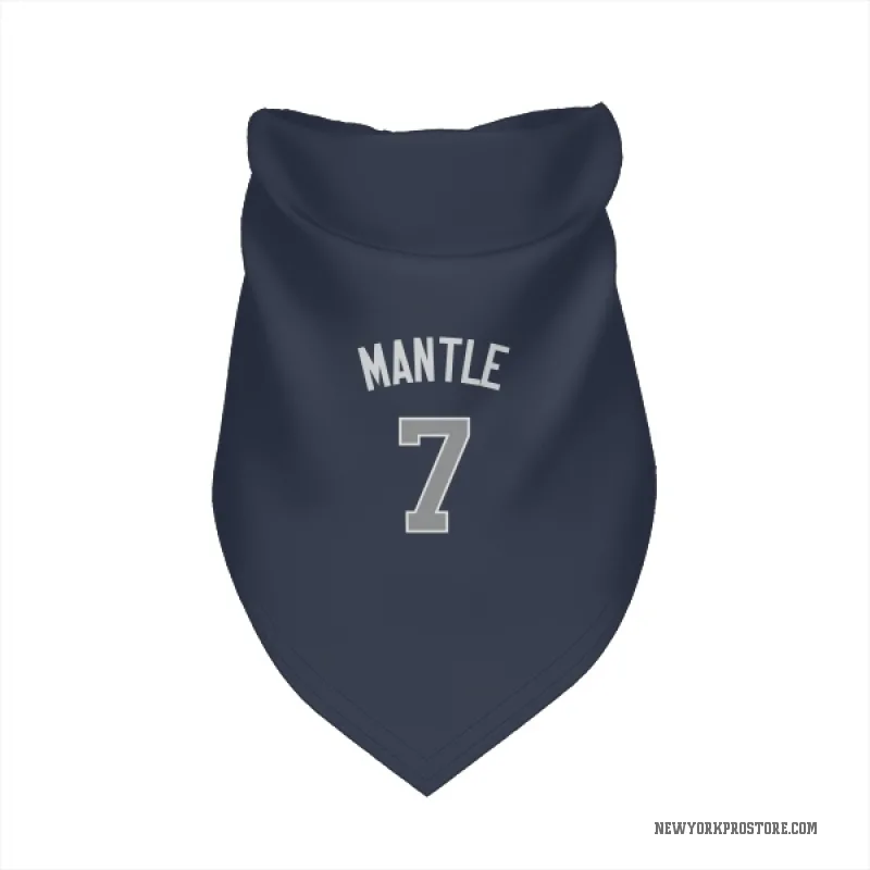 Mickey Mantle Navy New York Yankees Cat & Dog Pet Bandana