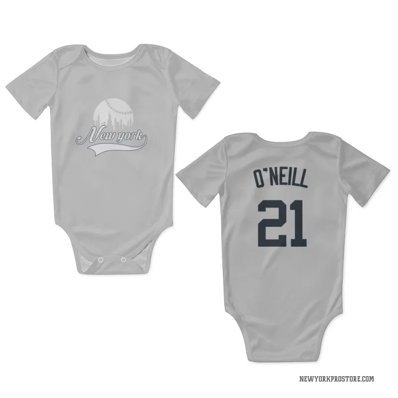 Paul O'Neill White New York Yankees Newborn & Infant Bodysuit