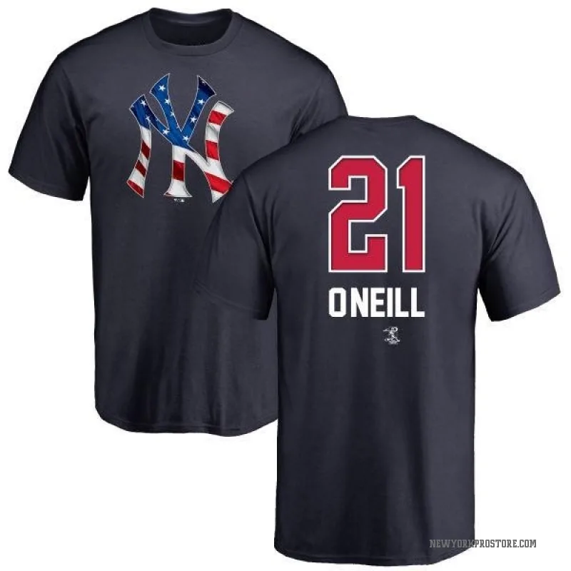 Paul O'Neill Youth Navy New York Yankees Name and Number Banner Wave T-Shirt -