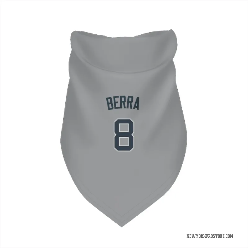 Yogi Berra Gray New York Yankees Cat & Dog Pet Bandana
