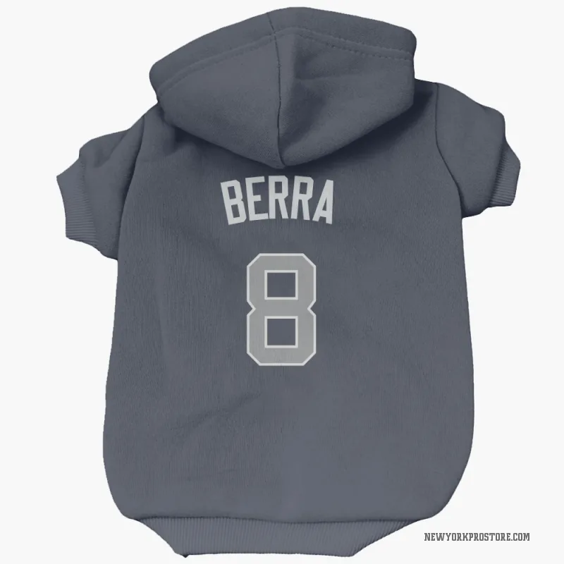 Yogi Berra Navy New York Yankees Cat & Dog Pet Hoodie