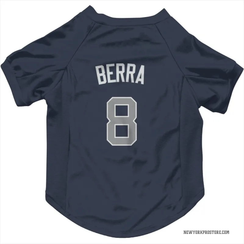 Yogi Berra Navy New York Yankees Cat & Dog Pet Jersey