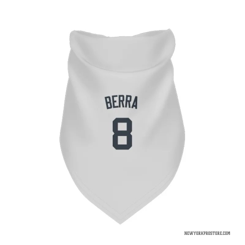 Yogi Berra White New York Yankees Cat & Dog Pet Bandana